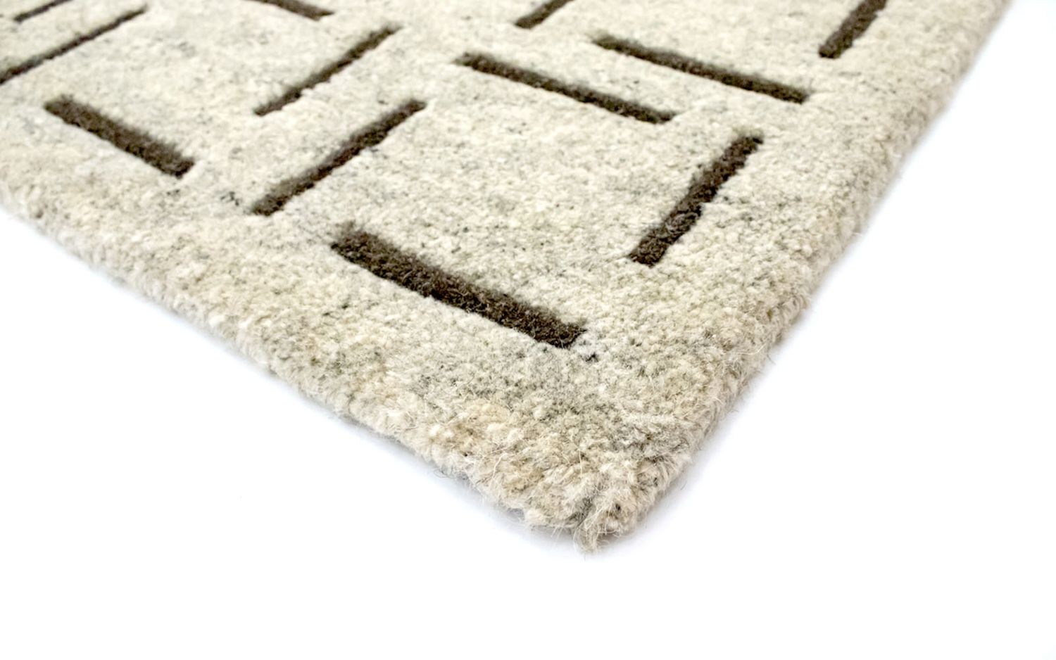 Nepal Tæppe - 183 x 124 cm - beige