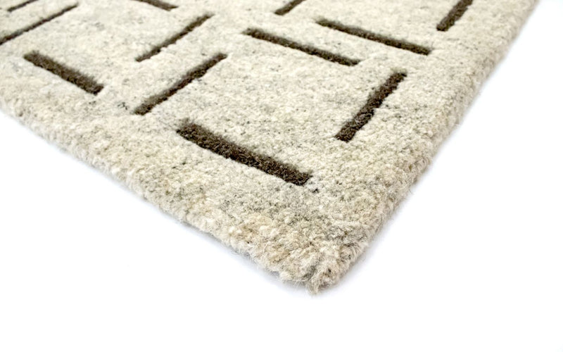 Nepal Tæppe - 183 x 124 cm - beige
