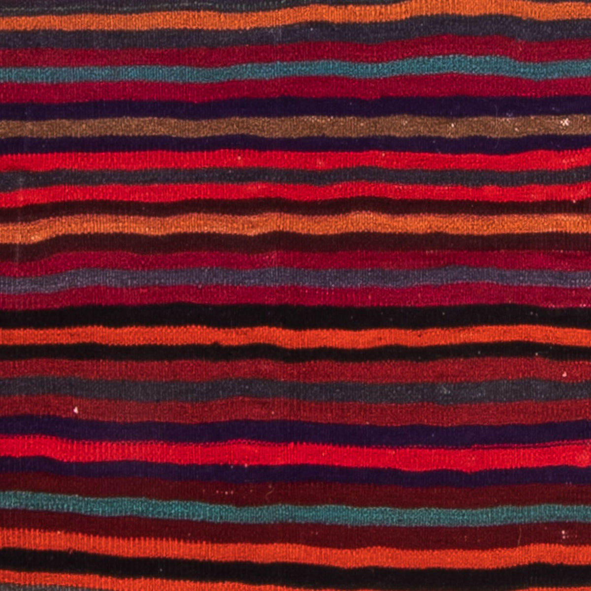 Kelim-tæppe - gammelt - 195 x 100 cm - flerfarvet