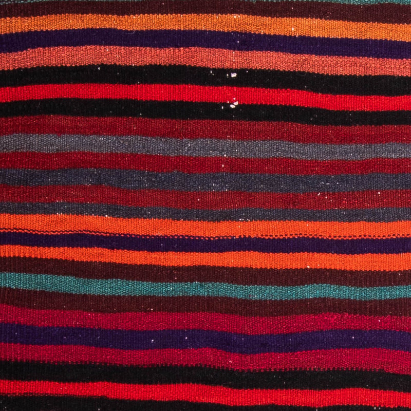 Kelim-tæppe - gammelt - 105 x 90 cm - flerfarvet