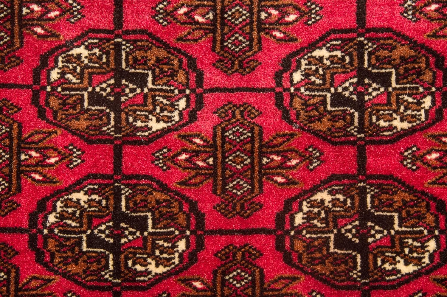 Løber Afghansk tæppe - Bukhara - 288 x 85 cm - rød