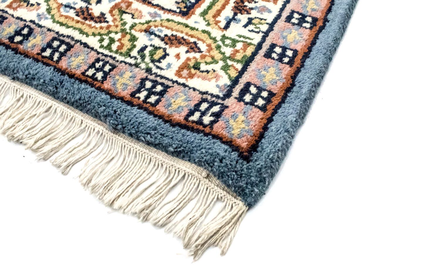 Orientalsk tæppe - 160 x 90 cm - lyseblå