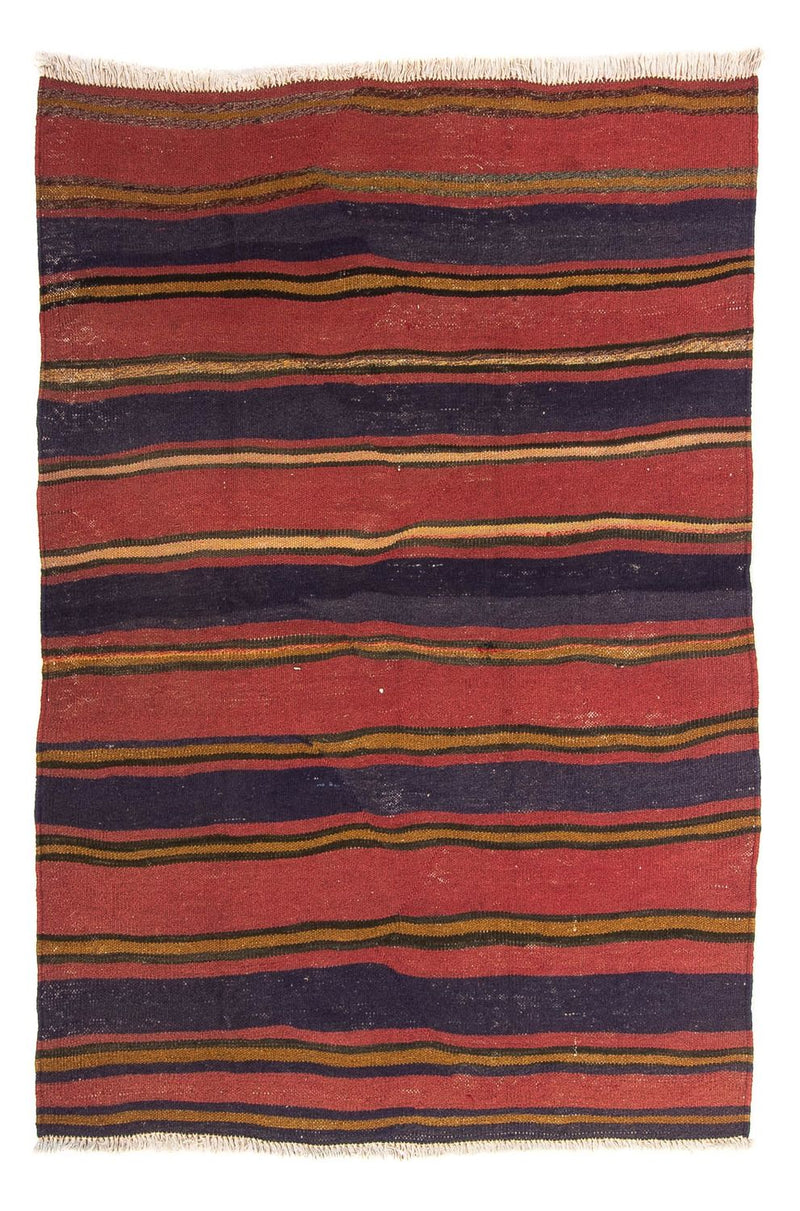 Kelim-tæppe - gammelt - 180 x 125 cm - flerfarvet