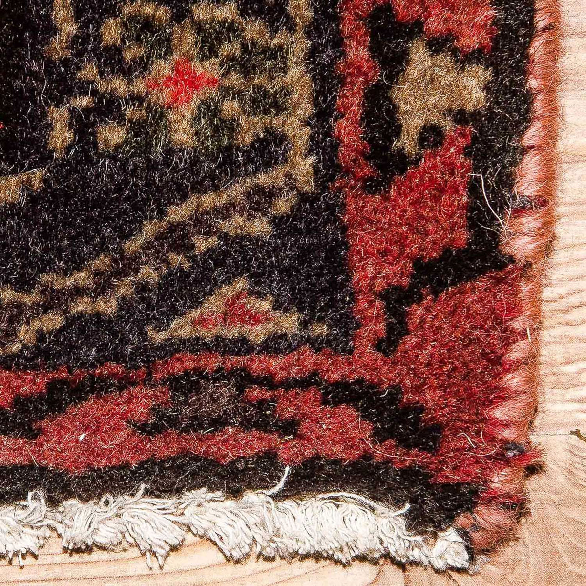 Persisk tæppe - Nomadisk - 102 x 61 cm - rød