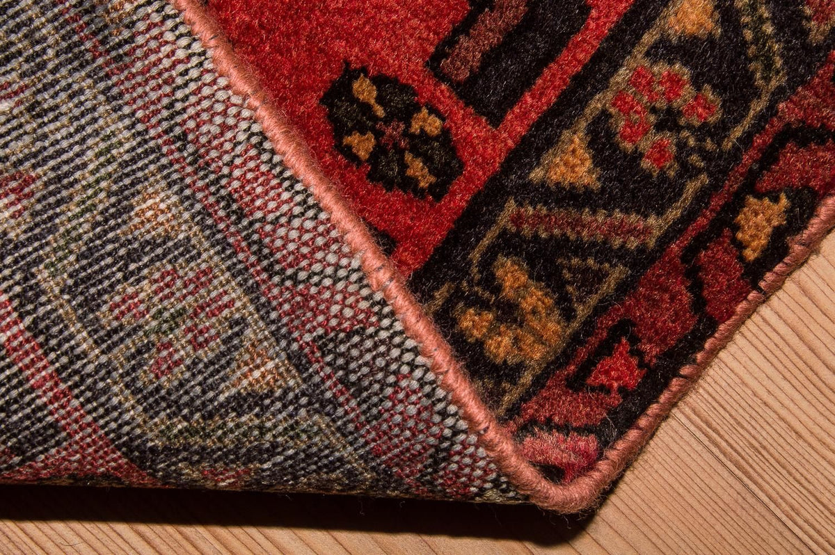 Persisk tæppe - Nomadisk - 102 x 61 cm - rød