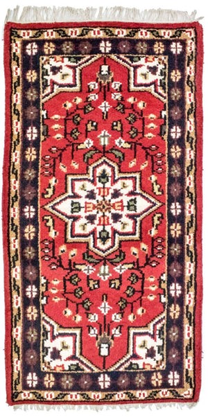 Orientalsk tæppe - 160 x 90 cm - rød