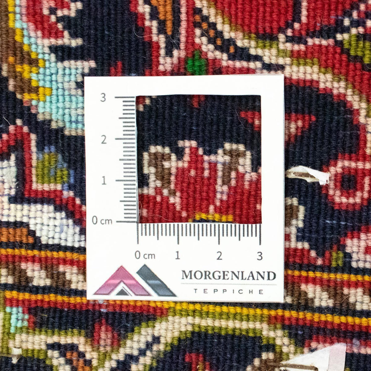 Persisk tæppe - Keshan - 97 x 67 cm - rød