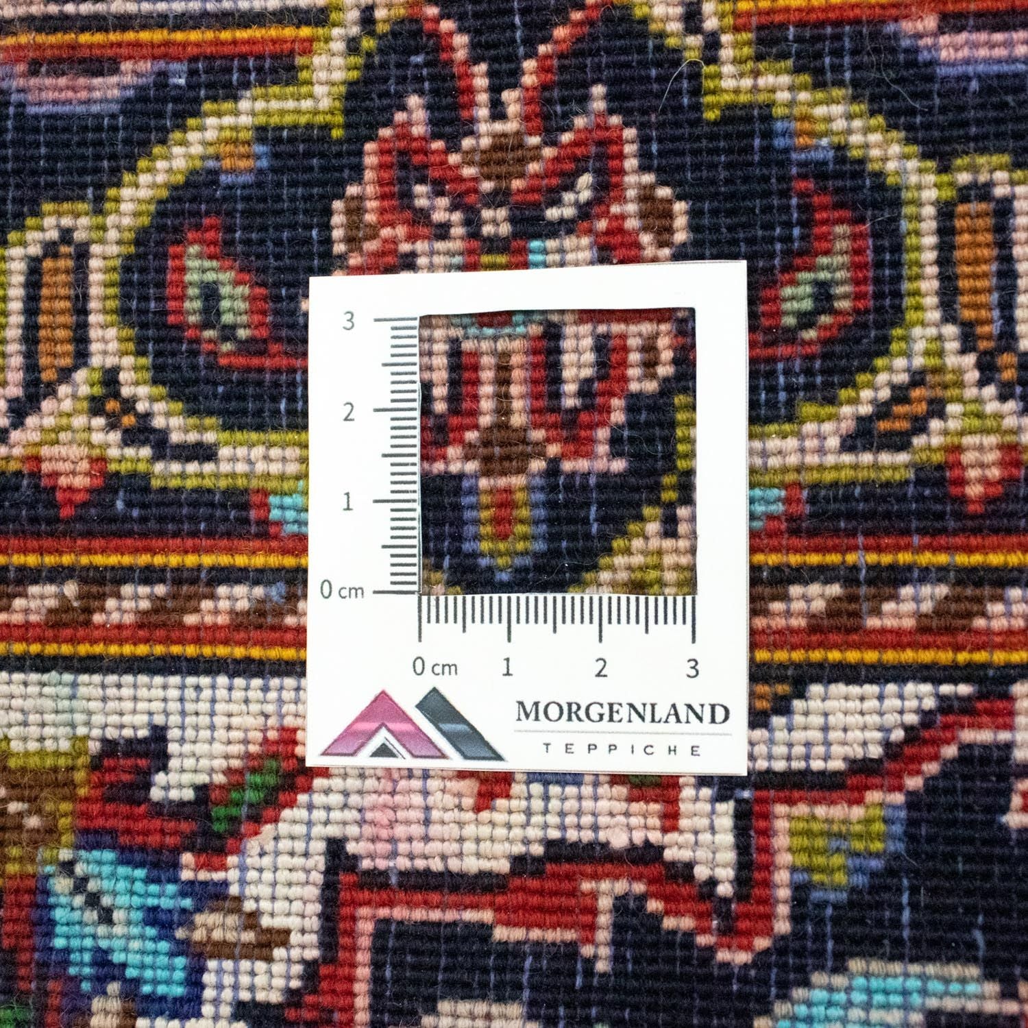 Persisk tæppe - Keshan - 98 x 70 cm - rød