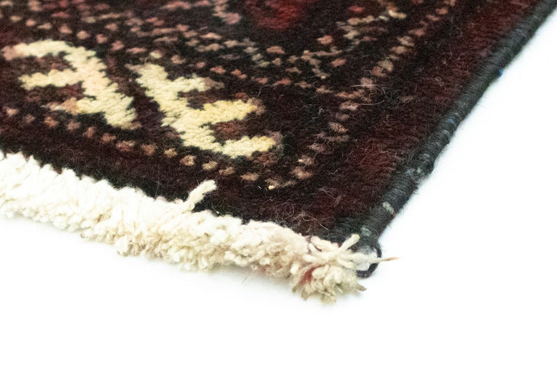 Turkaman-tæppe - 95 x 66 cm - rød
