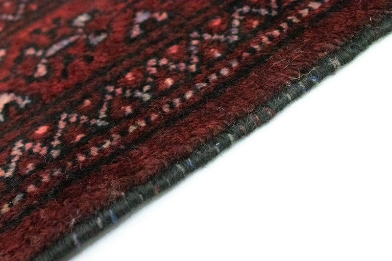 Turkaman-tæppe - 95 x 66 cm - rød