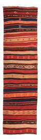 Antikt kilim Tæppe 315x95cm