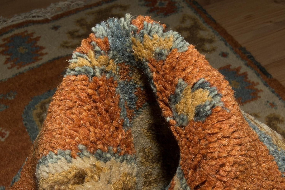 Orientalsk tæppe - 117 x 63 cm - orange