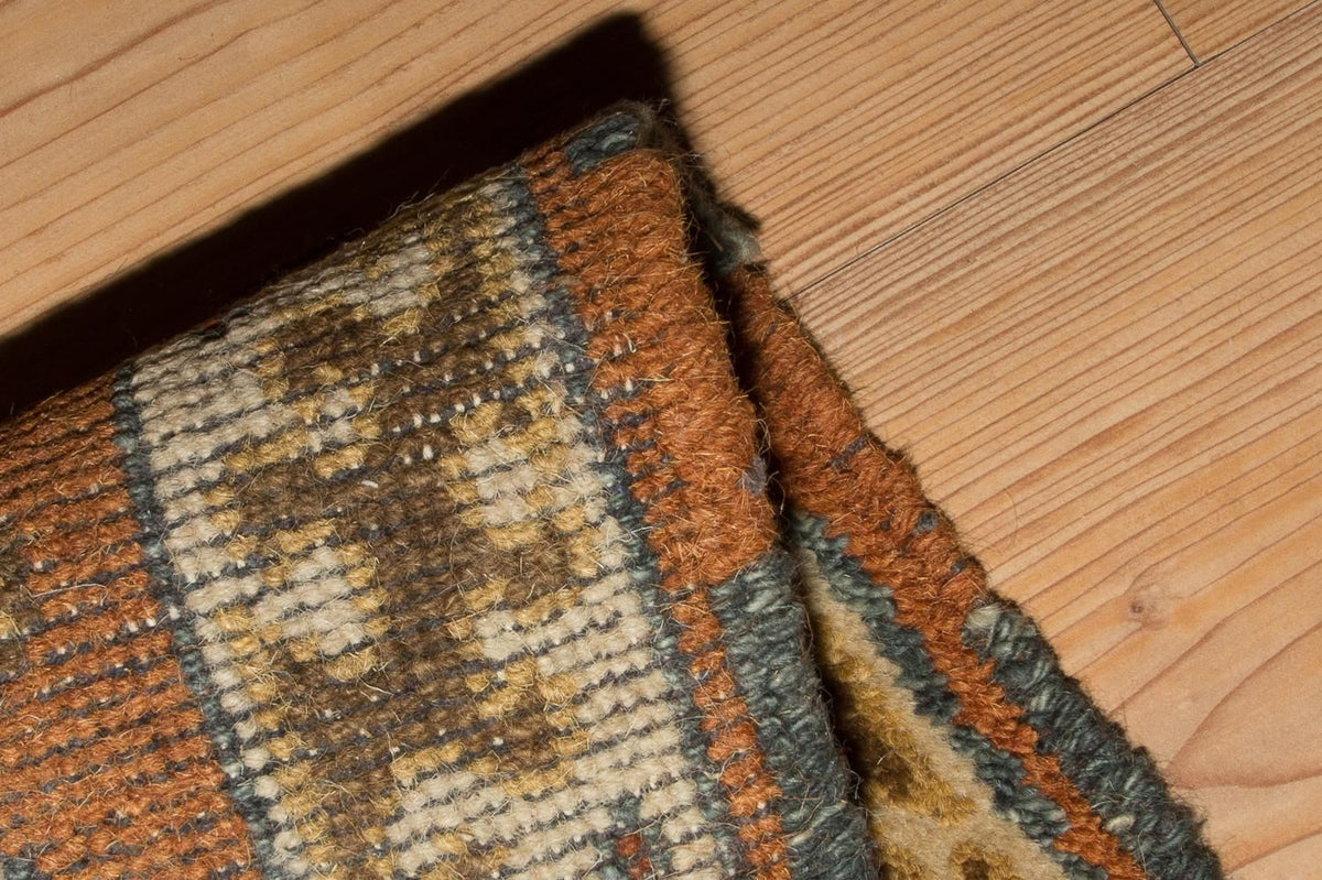 Orientalsk tæppe - 117 x 63 cm - orange