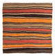 Antikt kilim Tæppe 155x155cm