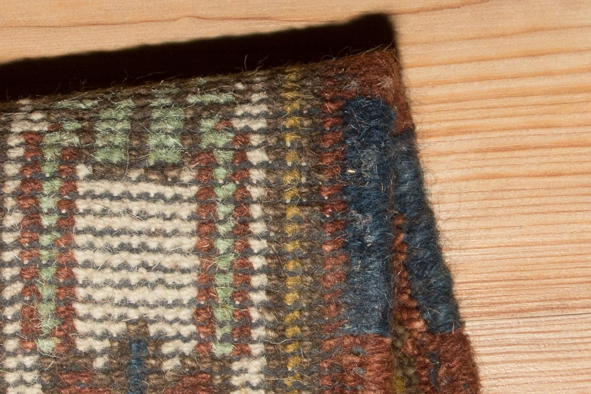 Orientalsk tæppe - 123 x 64 cm - rust