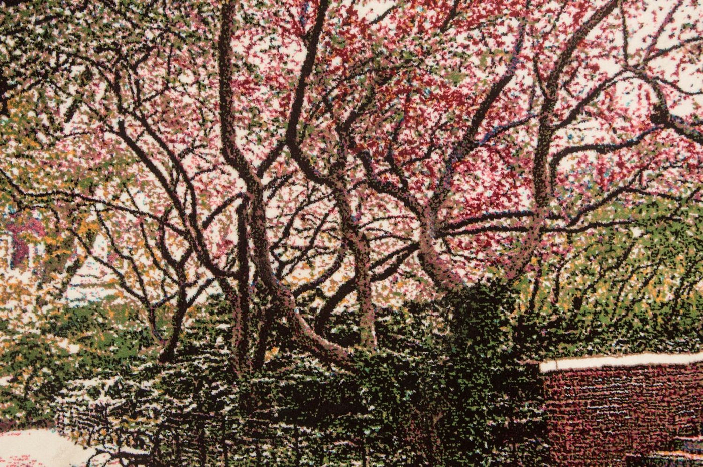 Billede tæppe 114x65cm - Orientalsk tæppe
