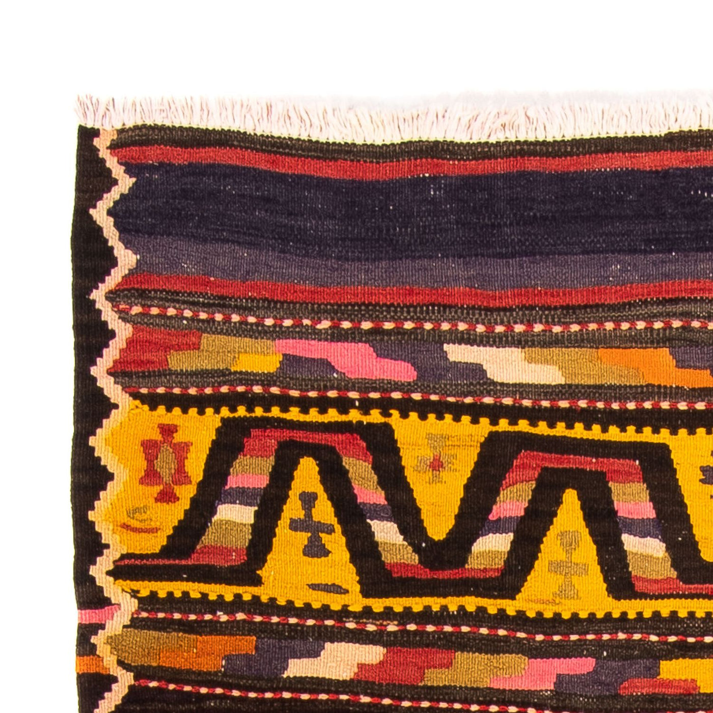 Antikt kilim Tæppe 220x135cm