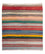 Kelim-tæppe - gammelt firkantet  - 160 x 150 cm - flerfarvet