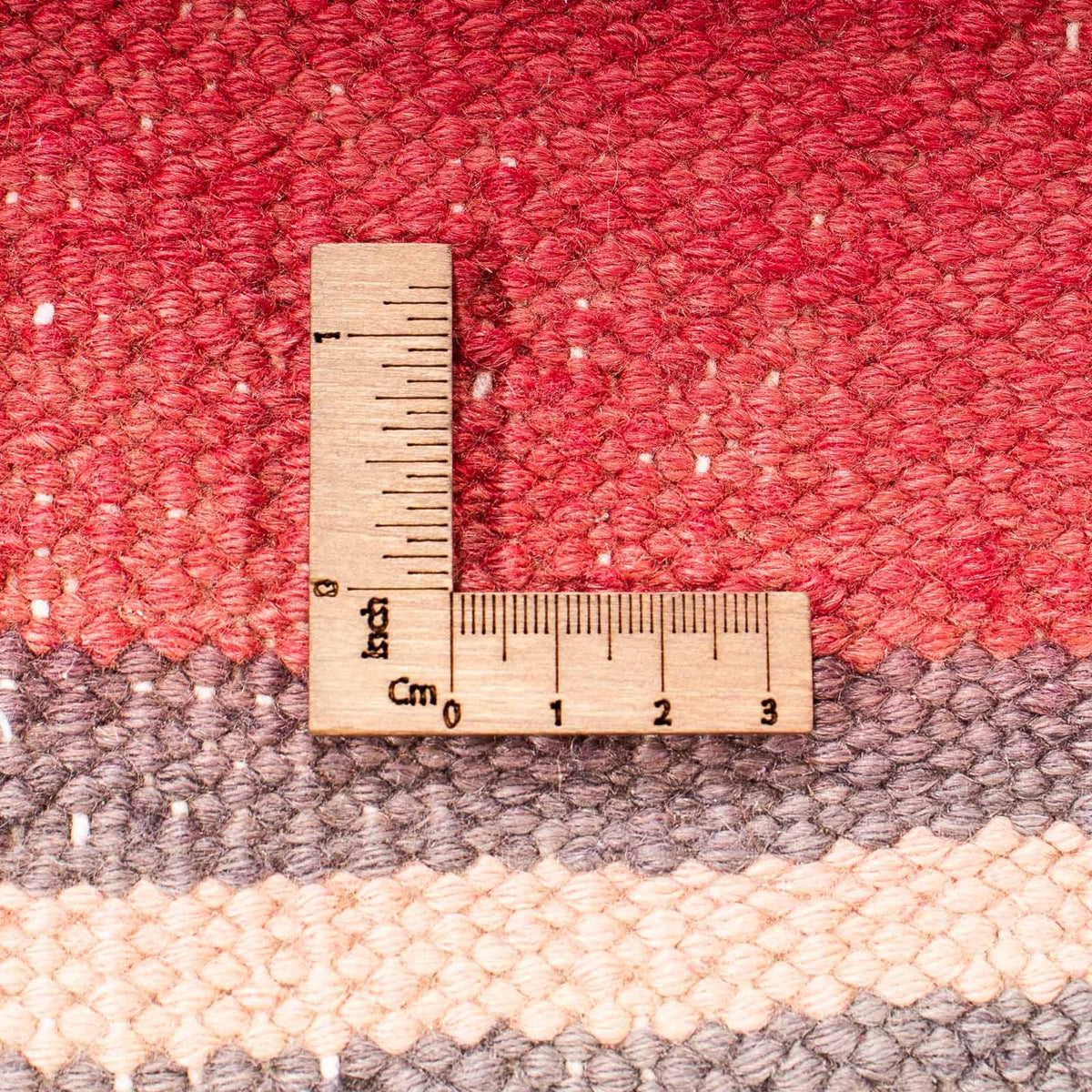 Kelim-tæppe - gammelt firkantet  - 160 x 150 cm - flerfarvet