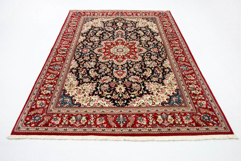 Persisk tæppe - Ghom - 243 x 170 cm - mørkeblå