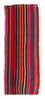 Løber Kelim-tæppe - gammelt - 115 x 47 cm - flerfarvet
