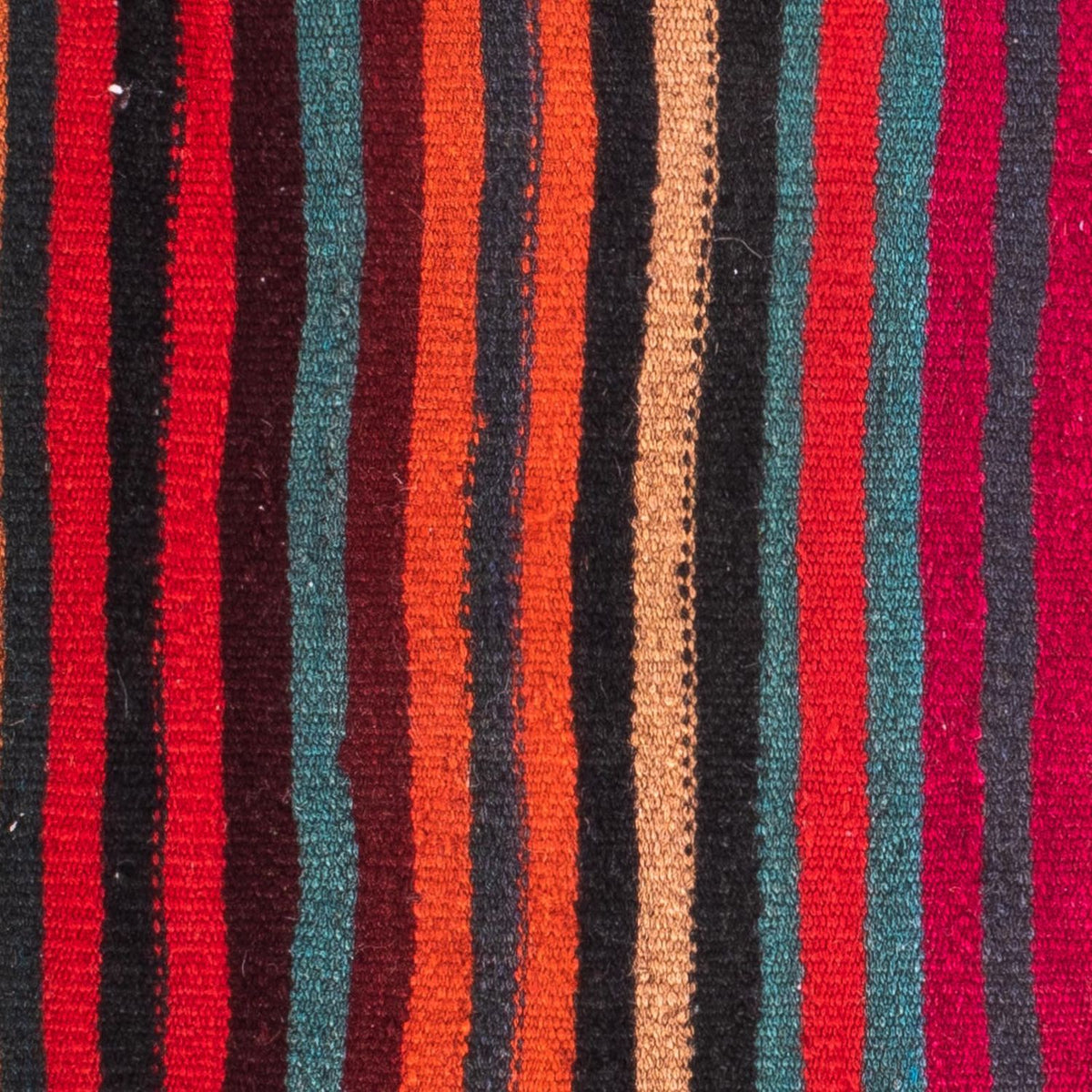 Løber Kelim-tæppe - gammelt - 115 x 47 cm - flerfarvet