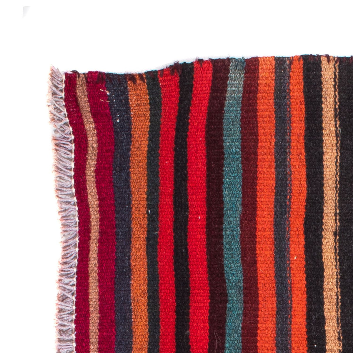 Løber Kelim-tæppe - gammelt - 115 x 47 cm - flerfarvet