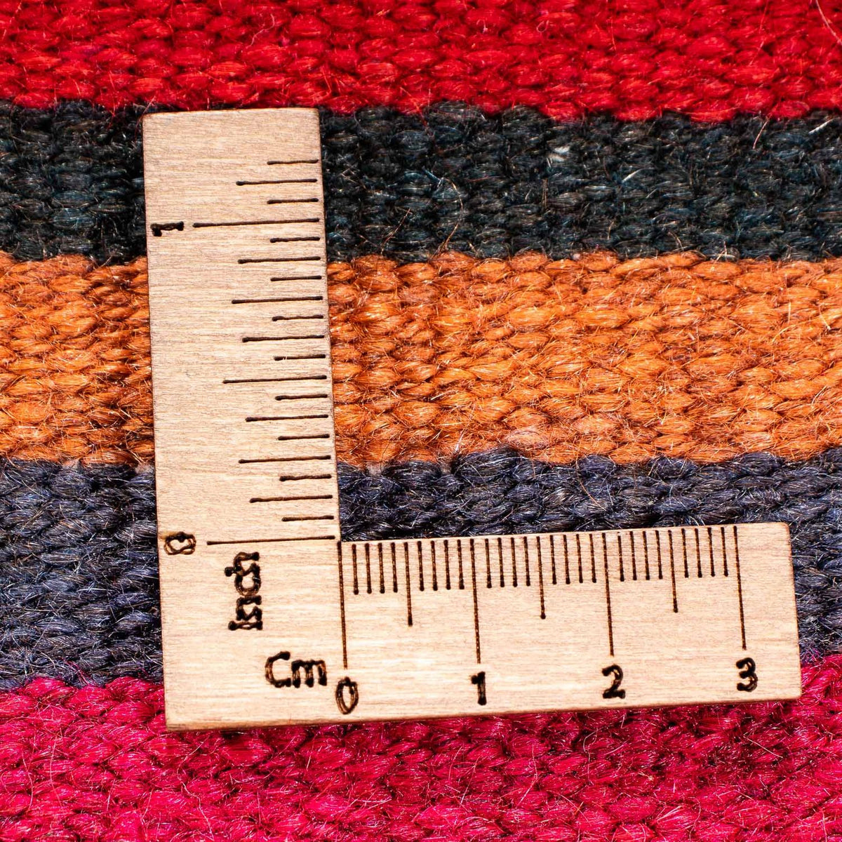 Løber Kelim-tæppe - gammelt - 115 x 47 cm - flerfarvet