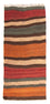 Løber Kelim-tæppe - gammelt - 110 x 50 cm - flerfarvet