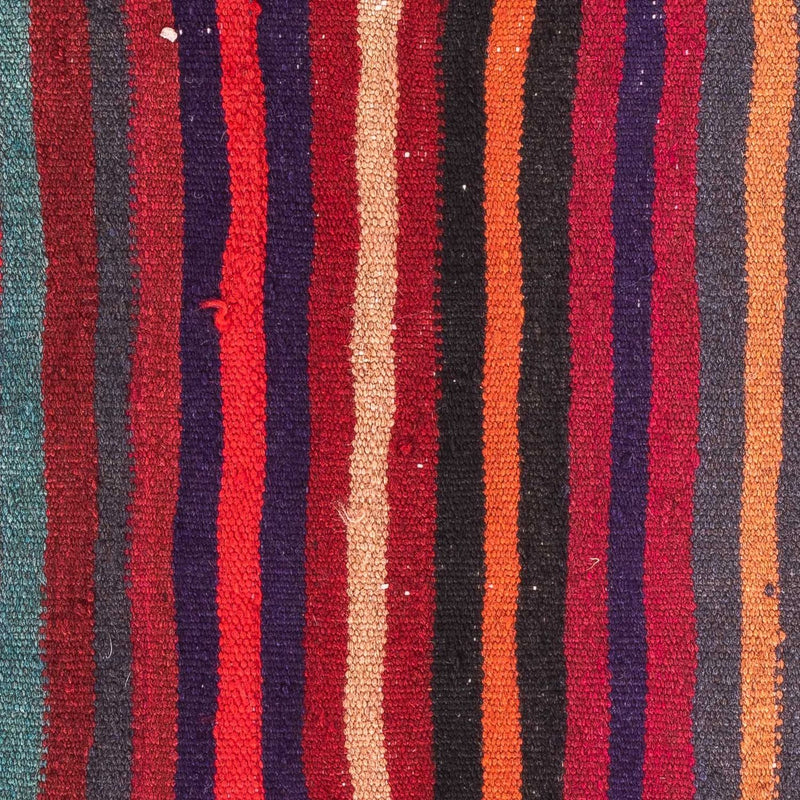 Løber Kelim-tæppe - gammelt - 105 x 45 cm - flerfarvet