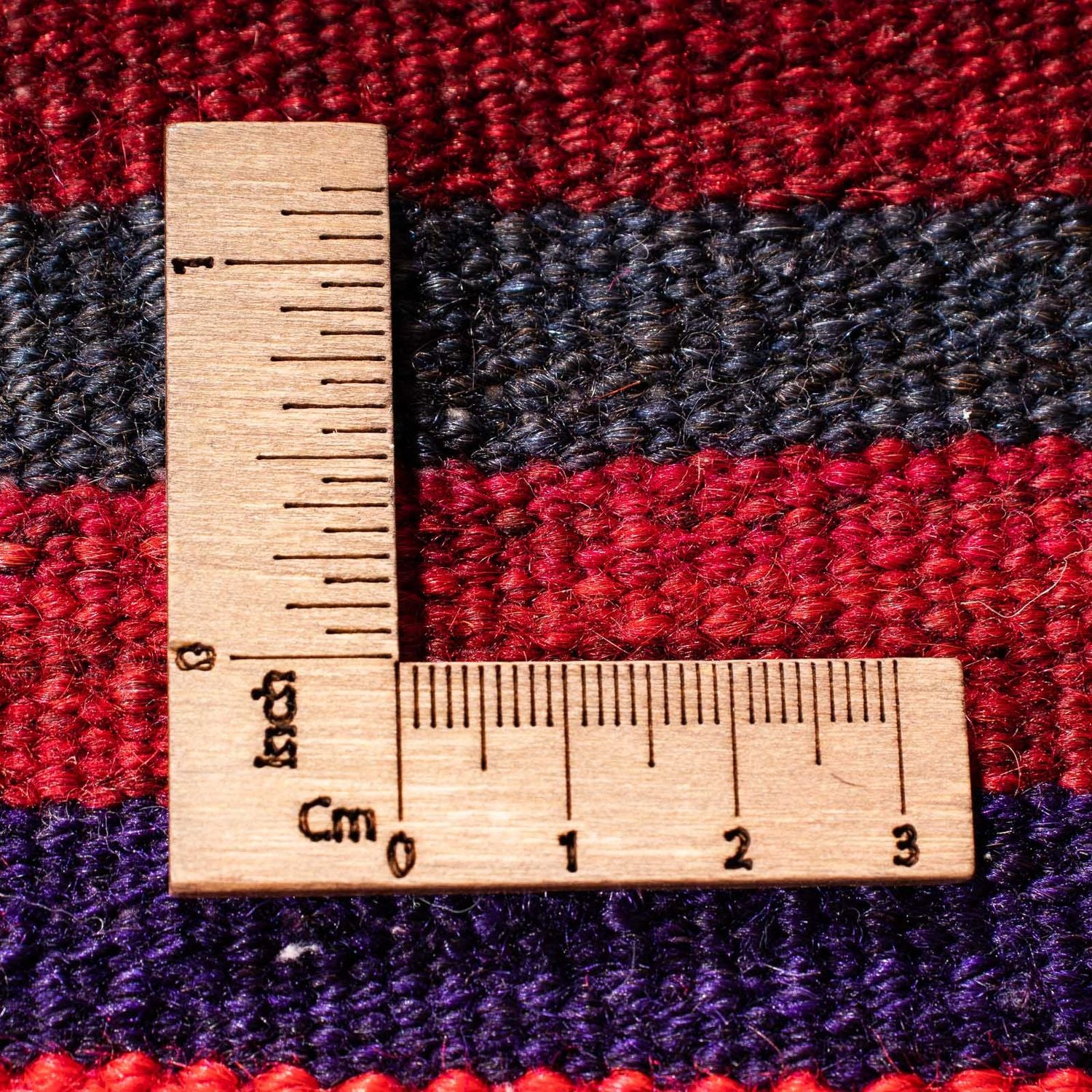 Løber Kelim-tæppe - gammelt - 105 x 45 cm - flerfarvet