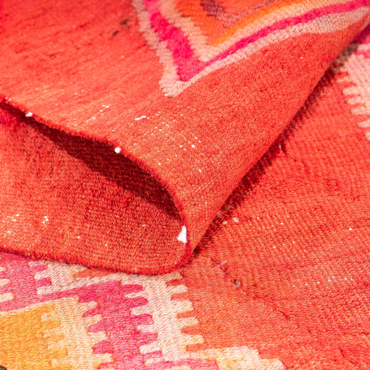 Løber Kelim-tæppe - gammelt - 355 x 90 cm - flerfarvet