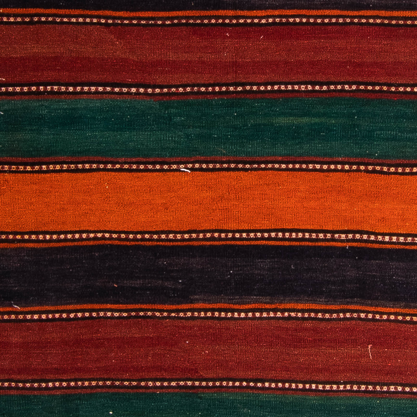 Kelim-tæppe - gammelt - 315 x 155 cm - flerfarvet