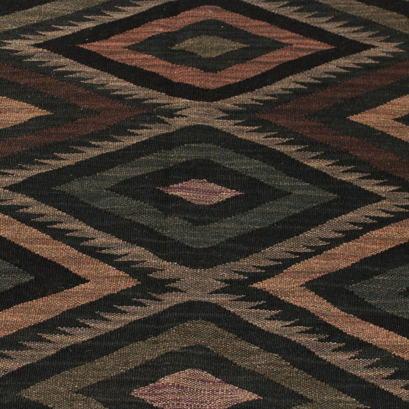 Kilim Maimana Tæppe 244x169cm - Uldtæppe