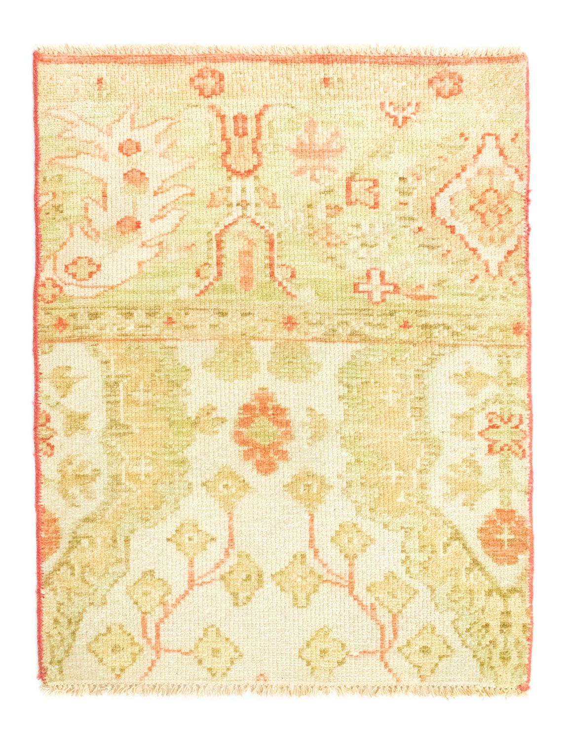 Designer tæppe - 76 x 62 cm - beige