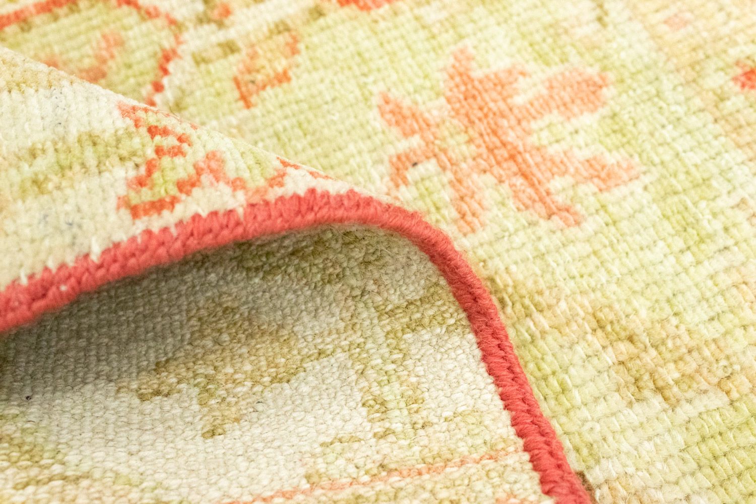 Designer tæppe - 76 x 62 cm - beige