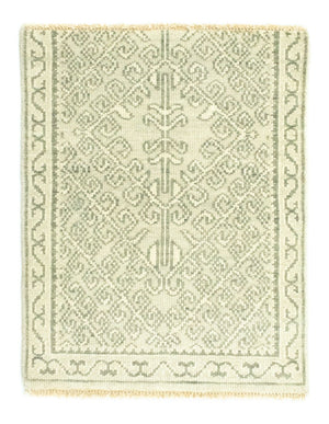 Uldtæppe - 74 x 60 cm - beige