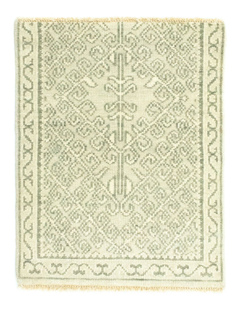 Uldtæppe - 74 x 60 cm - beige
