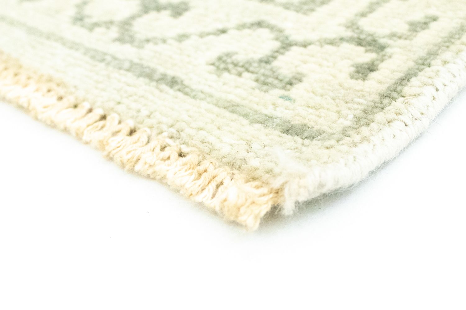Uldtæppe - 74 x 60 cm - beige