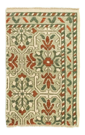 Uldtæppe - 93 x 60 cm - beige
