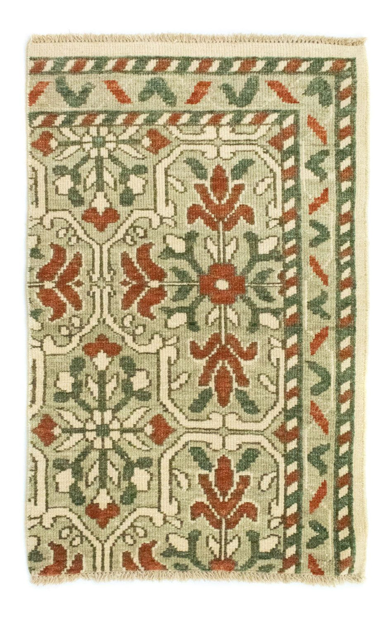 Uldtæppe - 93 x 60 cm - beige