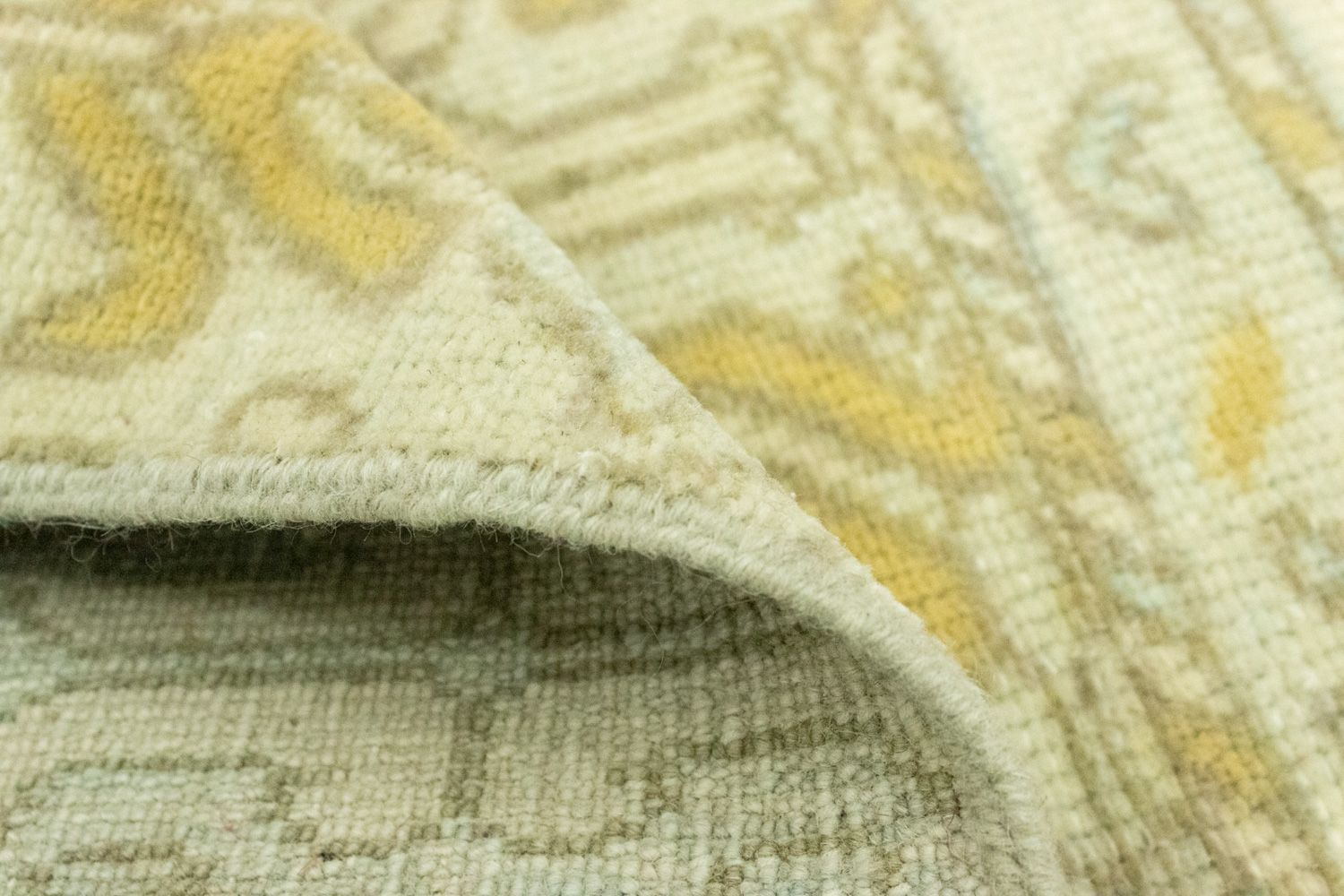 Designer tæppe firkantet  - 63 x 60 cm - beige
