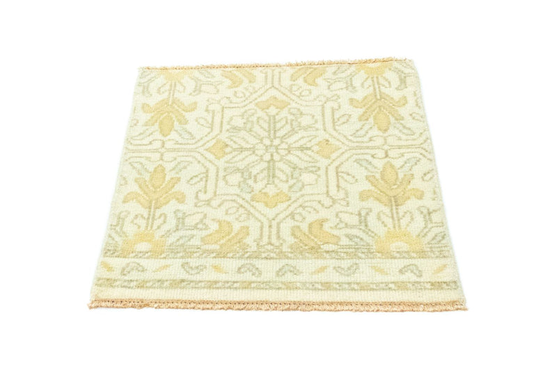 Designer tæppe firkantet  - 63 x 60 cm - beige