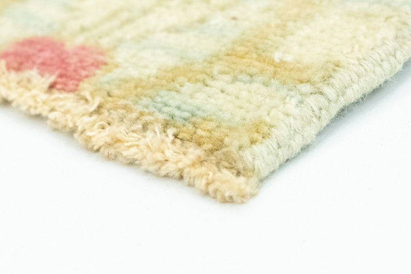 Designer tæppe firkantet  - 63 x 62 cm - beige