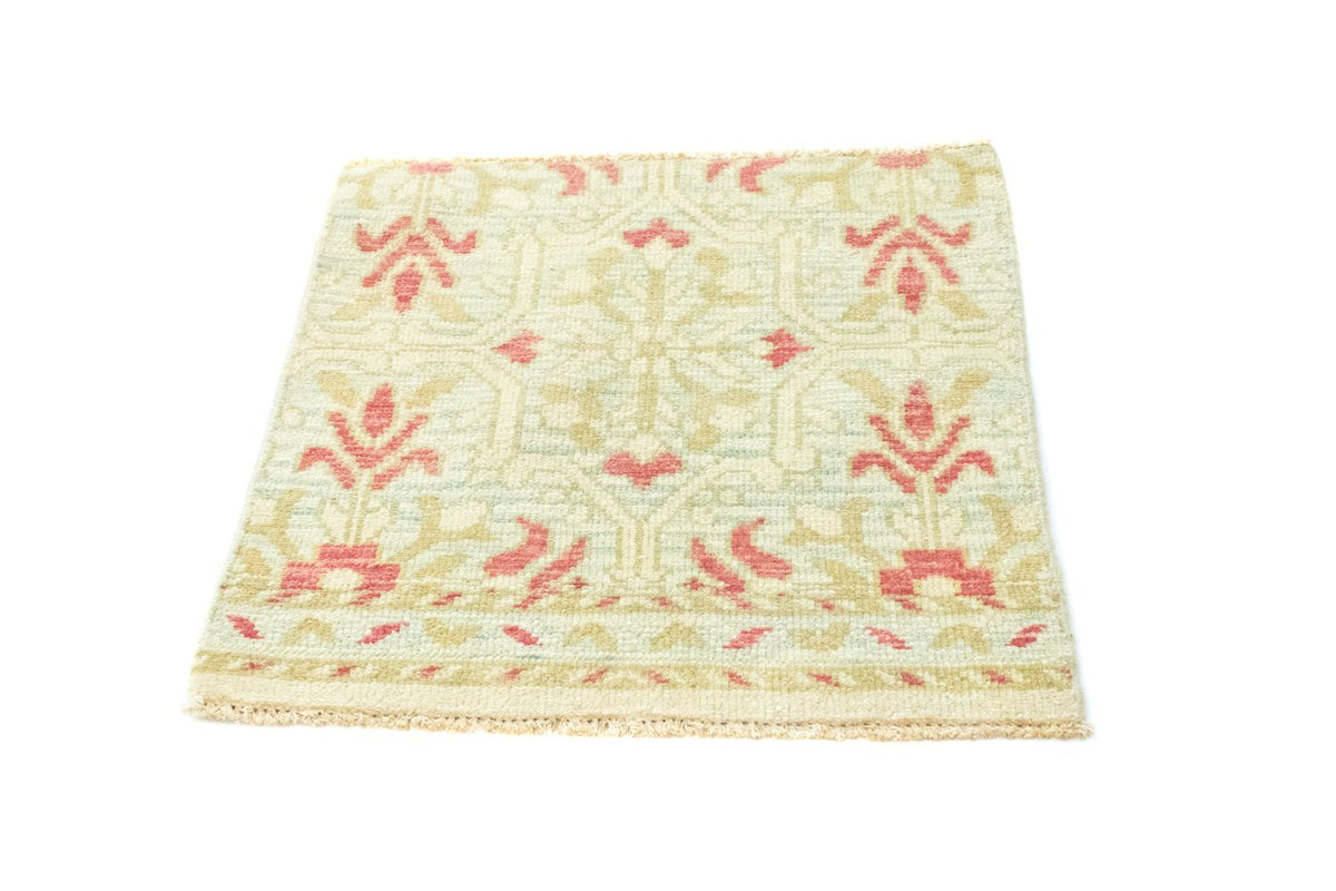 Designer tæppe firkantet  - 63 x 62 cm - beige