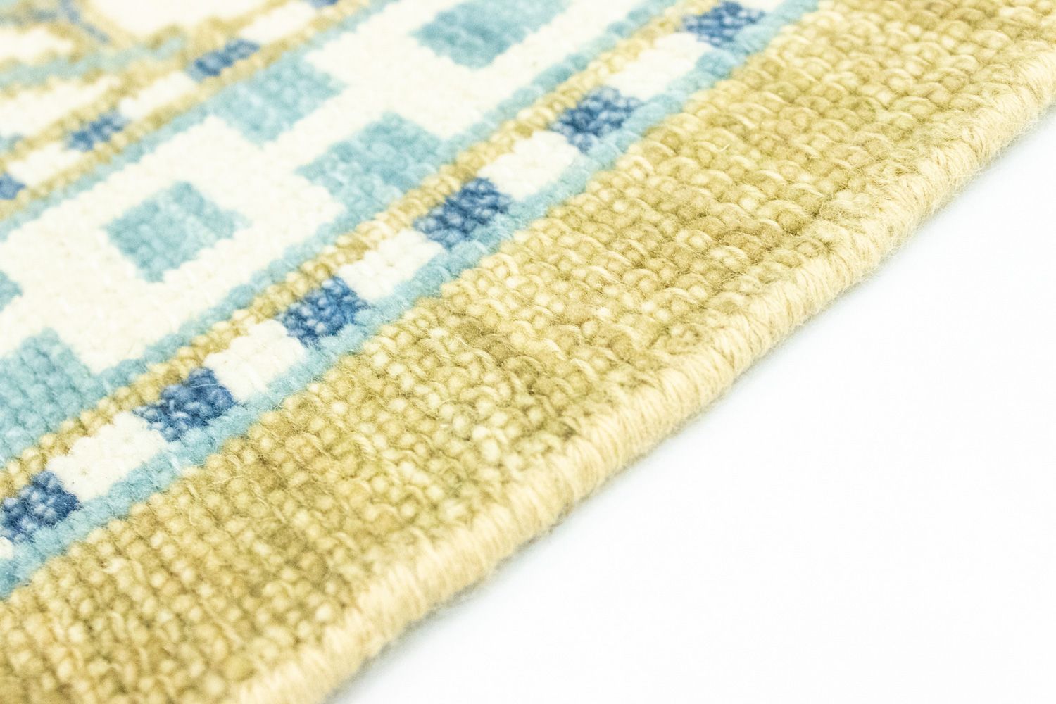 Designer tæppe - 92 x 59 cm - beige
