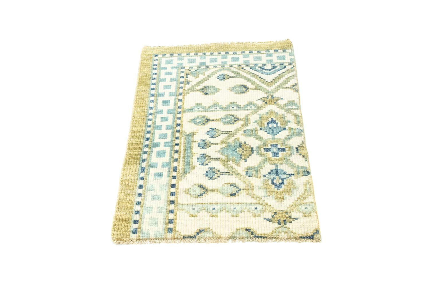 Designer tæppe - 92 x 59 cm - beige