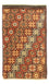 Designer tæppe - 97 x 60 cm - brun