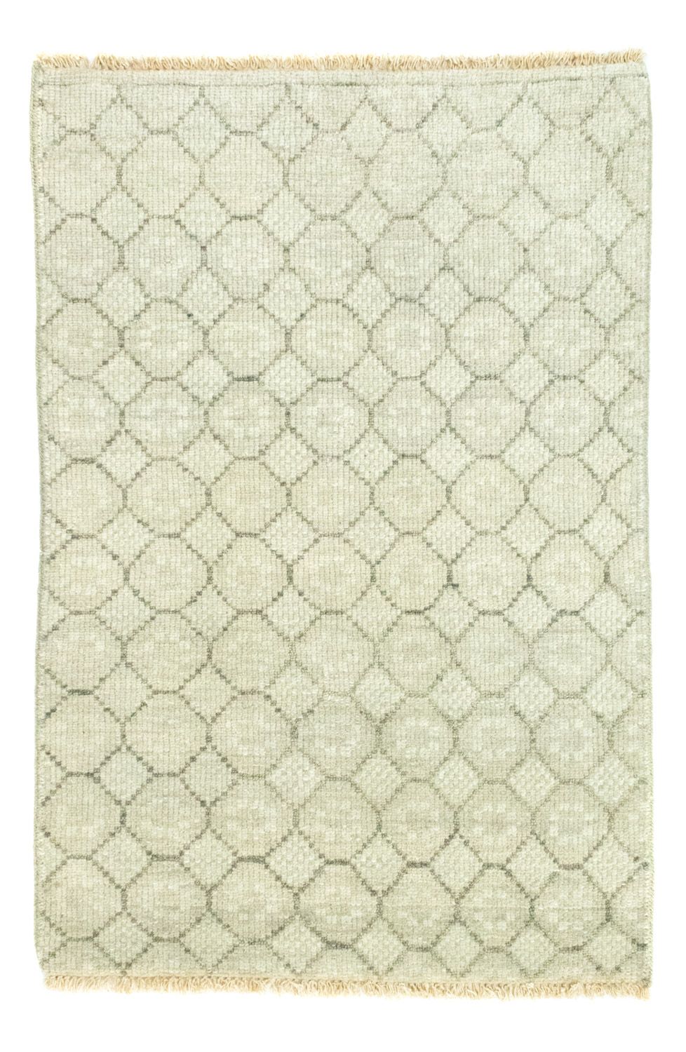 Uldtæppe - 88 x 60 cm - beige