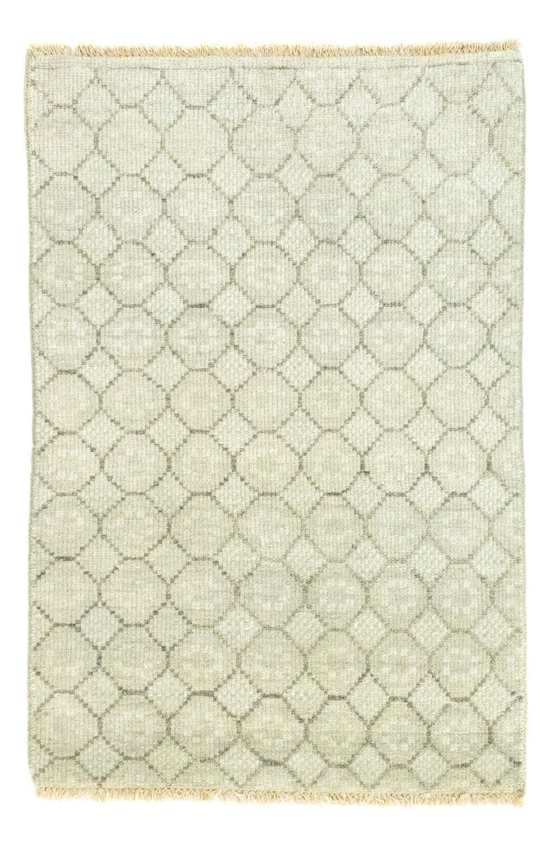 Uldtæppe - 88 x 60 cm - beige